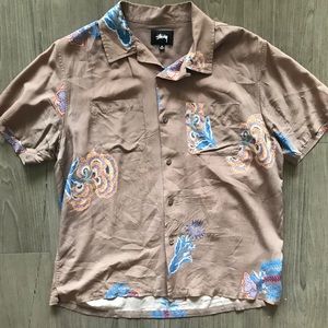 Stussy Hana Printed Shirt Medium